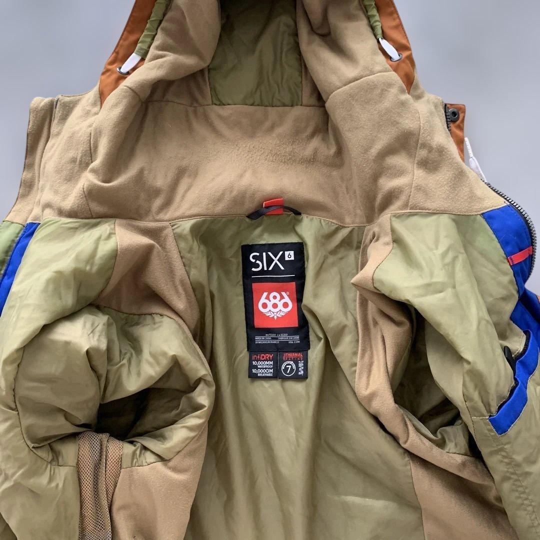極美品☆686 SIX FIELDMAN INS スキーウェア　スノーボード
