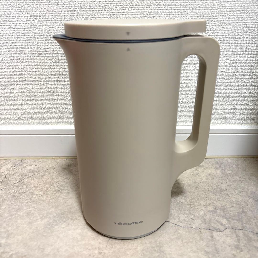 【ほぼ新品】récolte 保温調理鍋 クリームホワイト