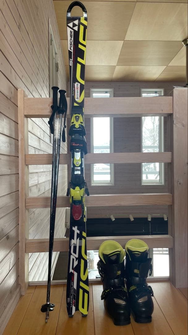 M&Y カービングスキー板FISCHERフィッシャー大人男性155cm