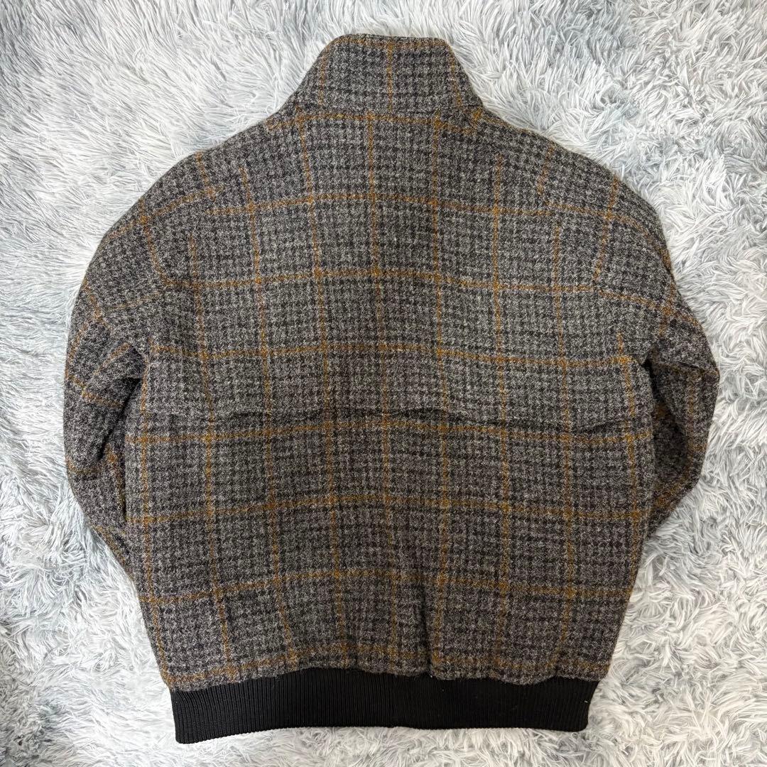 希少✨️ Ede & Ravenscroft ハリスツイード ブルゾン チェック柄