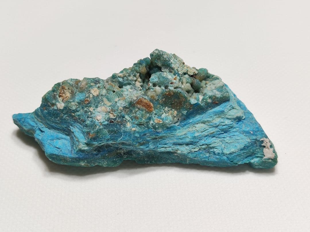 パワーストーン　天然石　ペルー産　ジェムシリカ　ブルーオパール　22g　N756