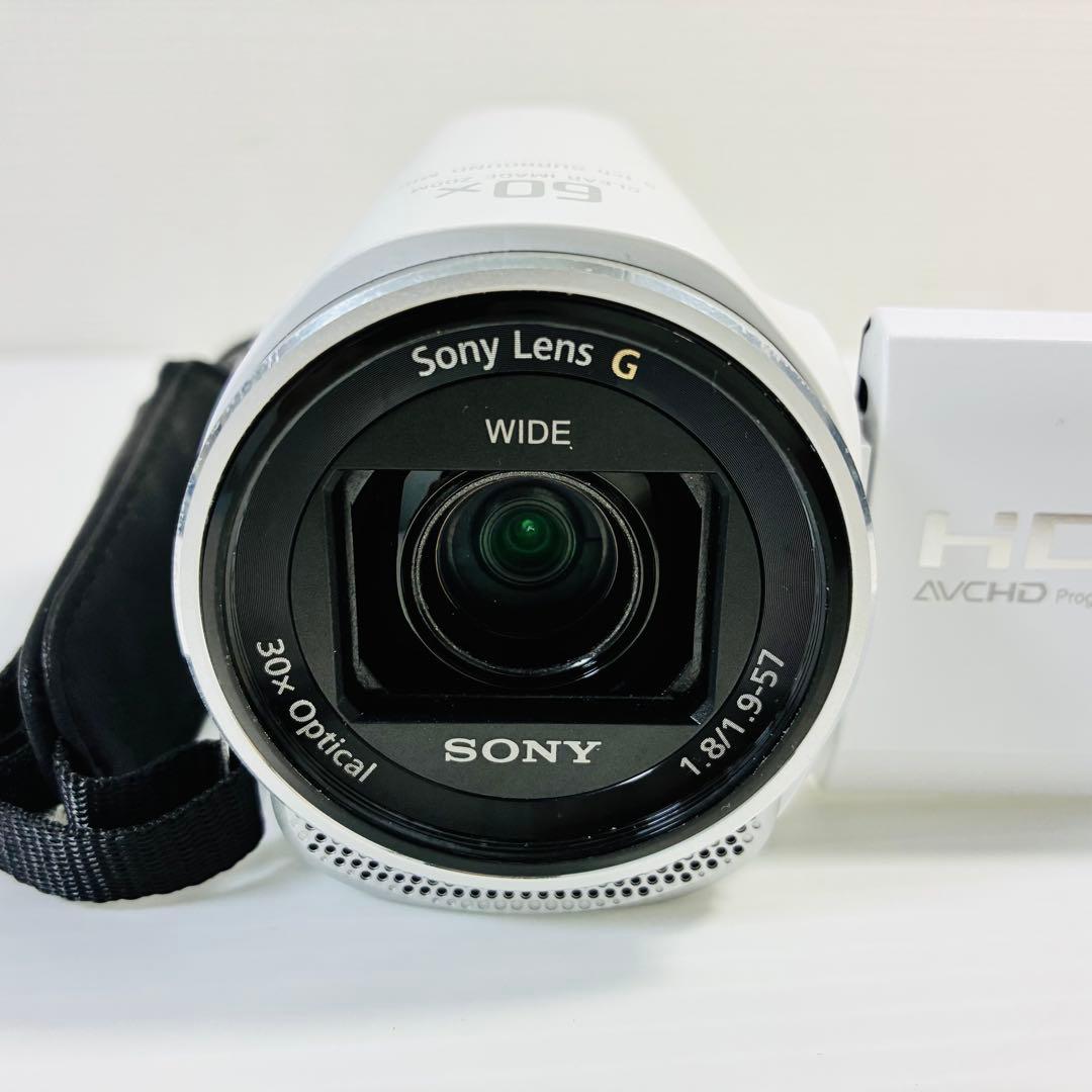 【色焼けあり】SONY ソニー　HDR-CX670 ホワイト
