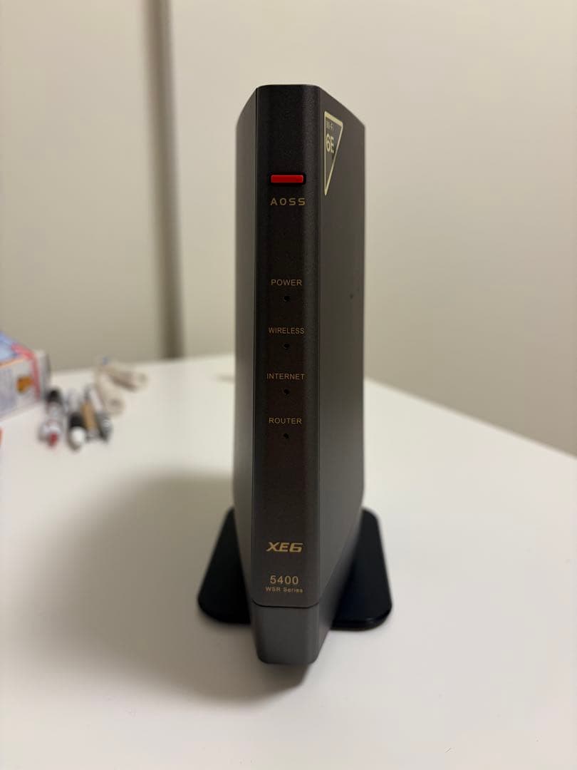 BUFFALO Wi-Fi 6E対応ルーター WSR-5400XE6