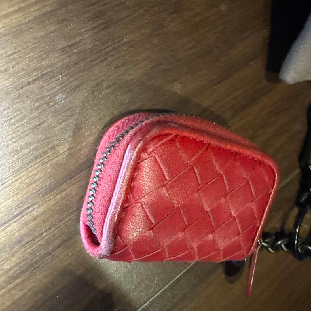 レア/日本正規品ボッテガヴェネタ キーリング キーホルダー 小銭入れ