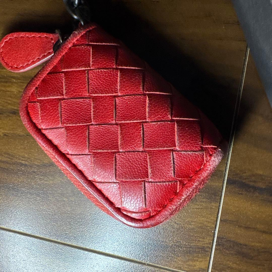 レア/日本正規品ボッテガヴェネタ キーリング キーホルダー 小銭入れ