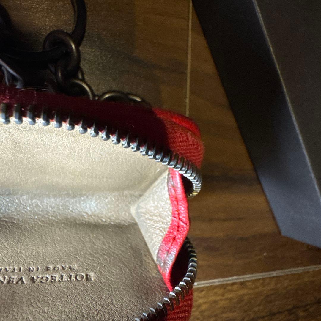 レア/日本正規品ボッテガヴェネタ キーリング キーホルダー 小銭入れ