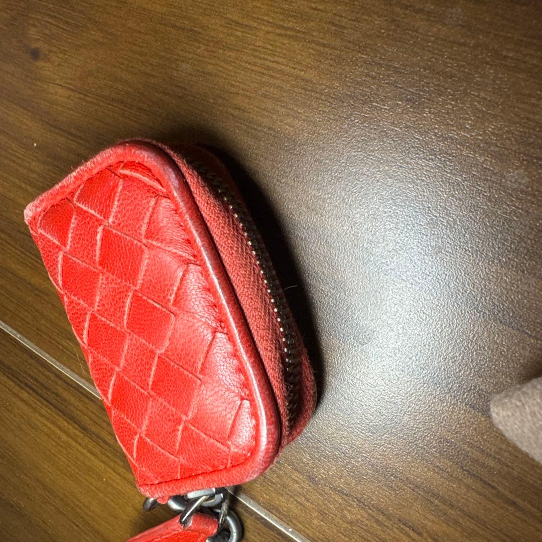 レア/日本正規品ボッテガヴェネタ キーリング キーホルダー 小銭入れ