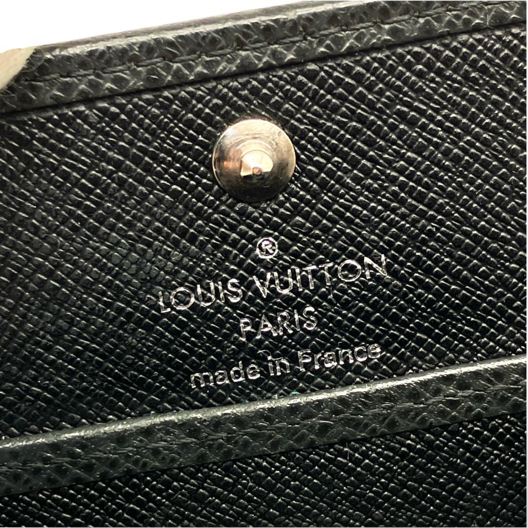 ルイヴィトン タイガ ケース ポルト モネ ボワット 小銭入れ ブラック