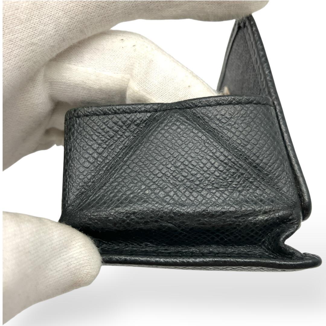 ルイヴィトン タイガ ケース ポルト モネ ボワット 小銭入れ ブラック