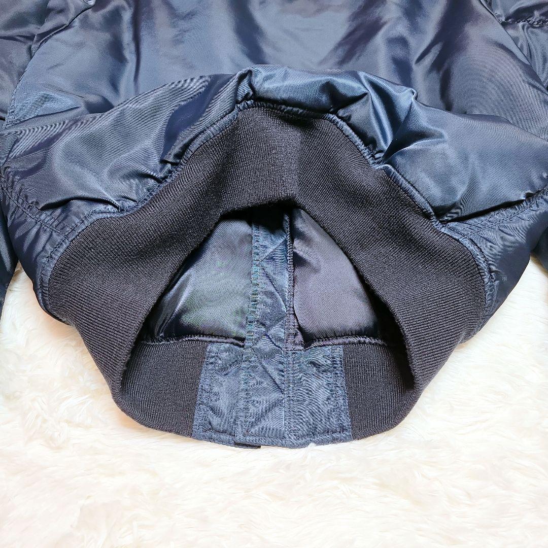 schott MA-1 ジャケット ネイビー 紺 復刻 M ショット