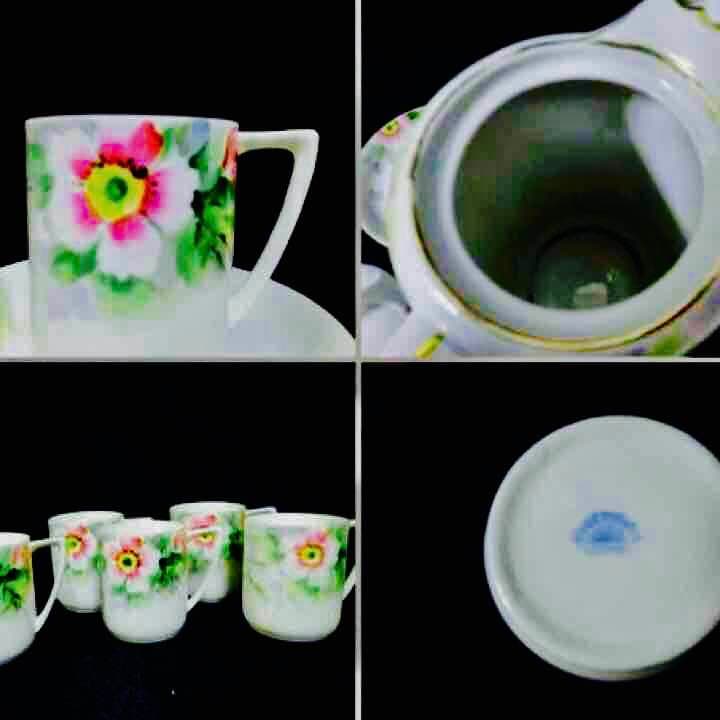 里帰り1912オールドノリタケチョコレートセット13点