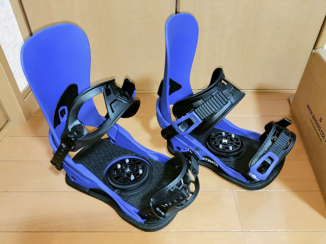【最終価格】UNION STRATA ビンディング Sサイズ ロイヤルブルー