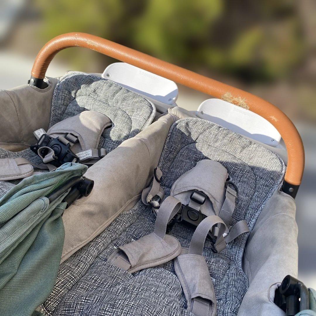 ☆一部訳あり　Air Buggyベビーカー2人乗りココダブルクローバー☆