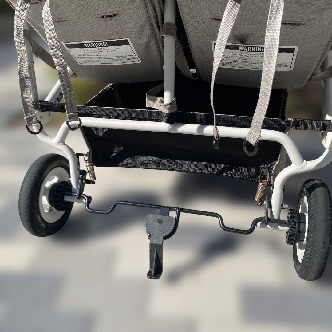 ☆一部訳あり　Air Buggyベビーカー2人乗りココダブルクローバー☆