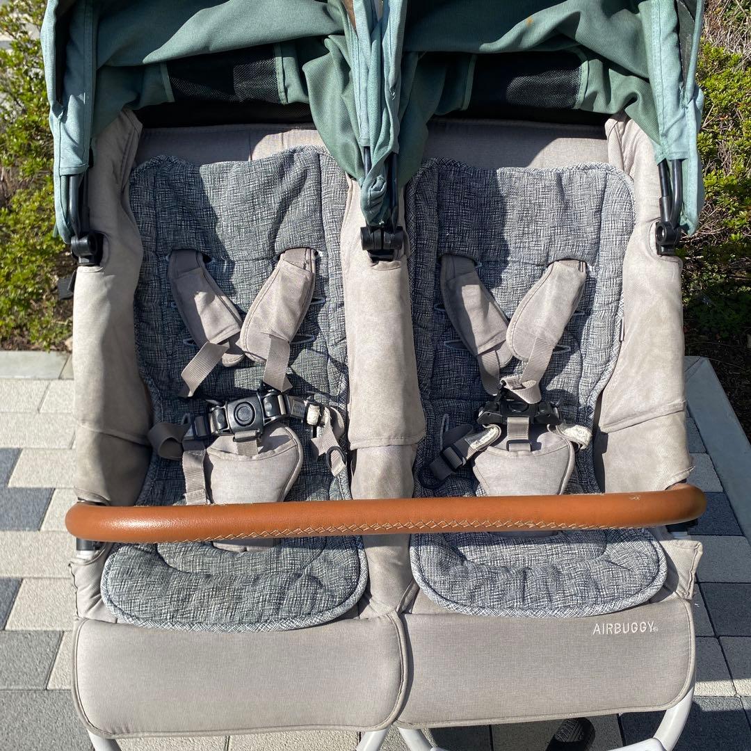 ☆一部訳あり　Air Buggyベビーカー2人乗りココダブルクローバー☆