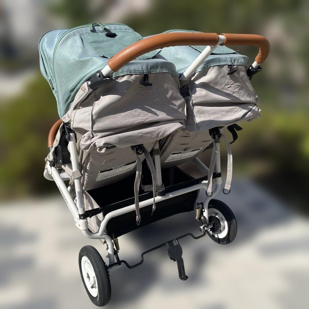 ☆一部訳あり　Air Buggyベビーカー2人乗りココダブルクローバー☆