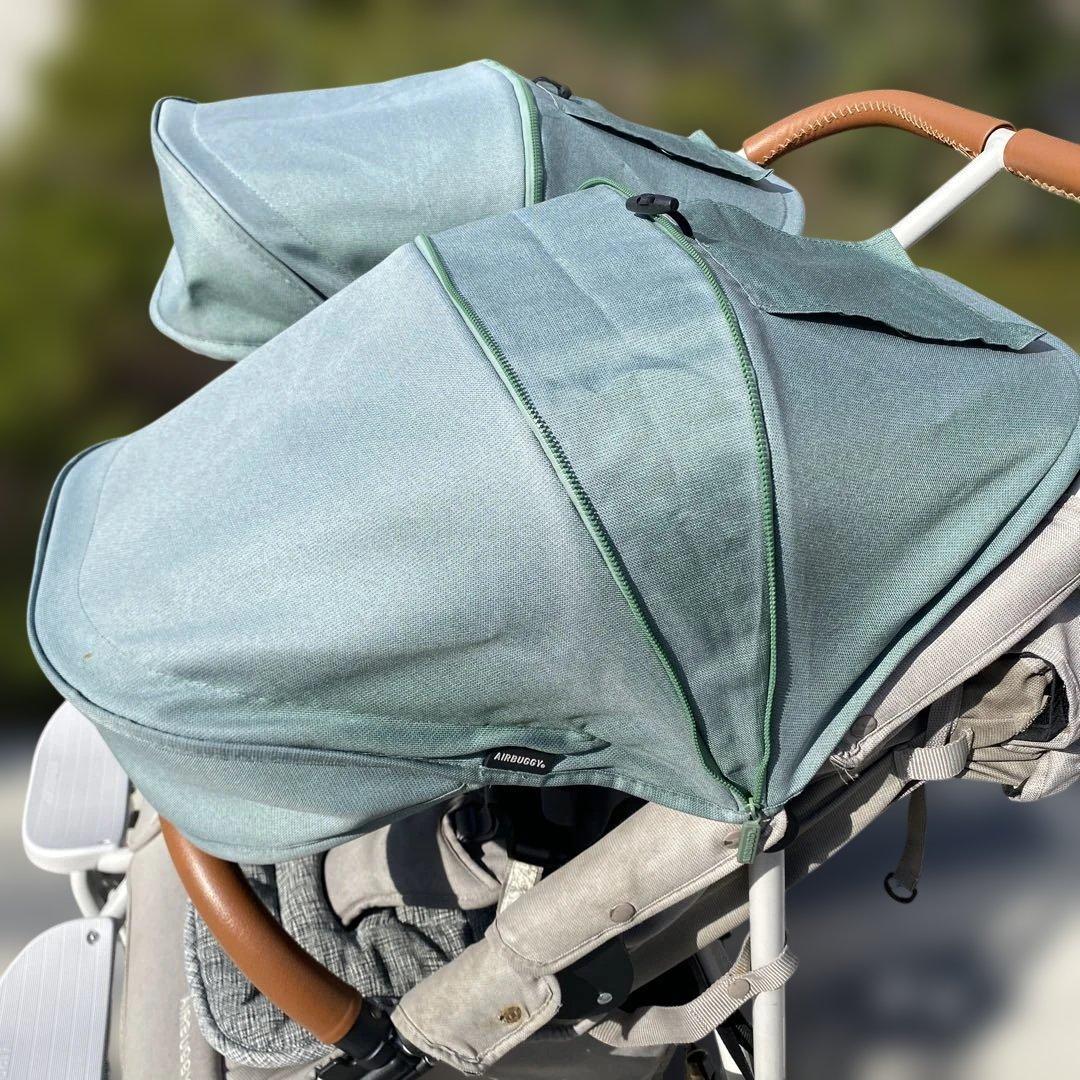 ☆一部訳あり　Air Buggyベビーカー2人乗りココダブルクローバー☆