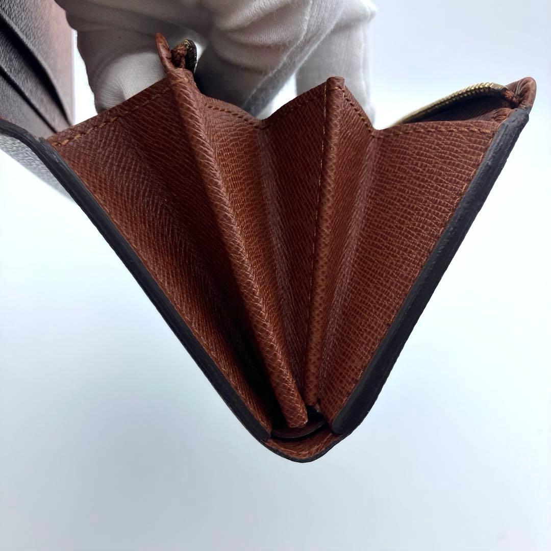 ルイヴィトン モノグラム ポルトモネ ビエ トレゾール M61730 二つ折財布