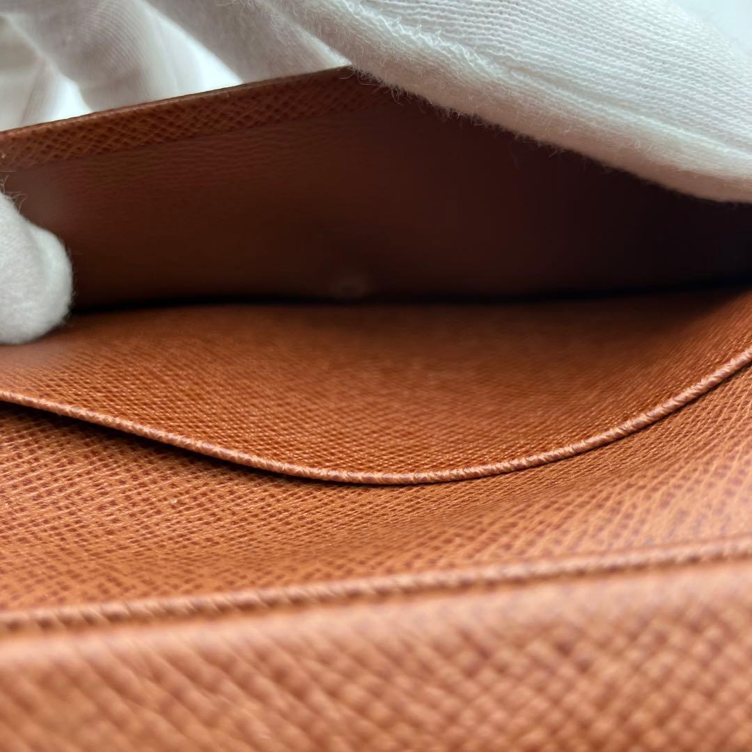 ルイヴィトン モノグラム ポルトモネ ビエ トレゾール M61730 二つ折財布