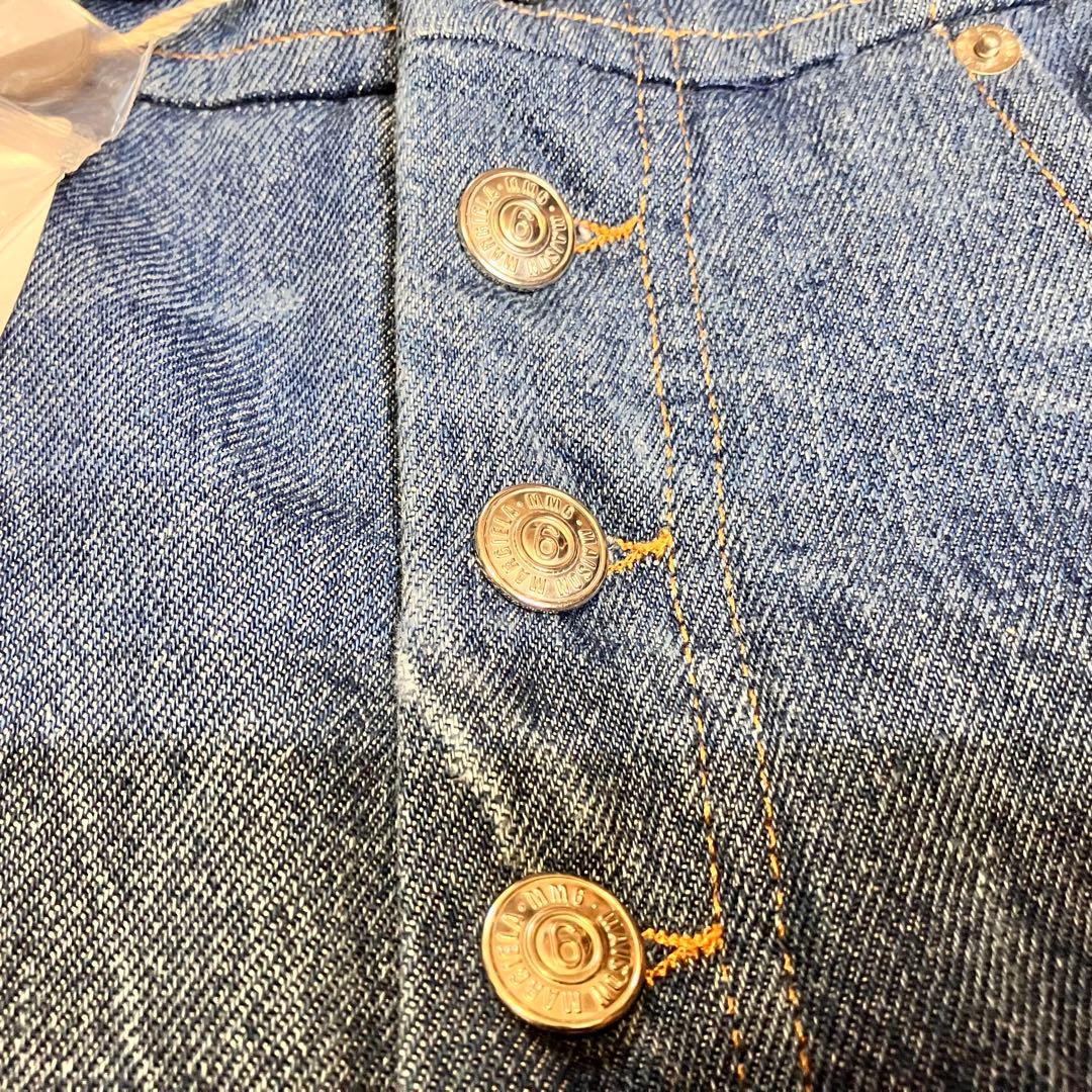 【未使用タグ】最終SALE MM6 メゾンマルジェラ バルーンワイドデニム　40