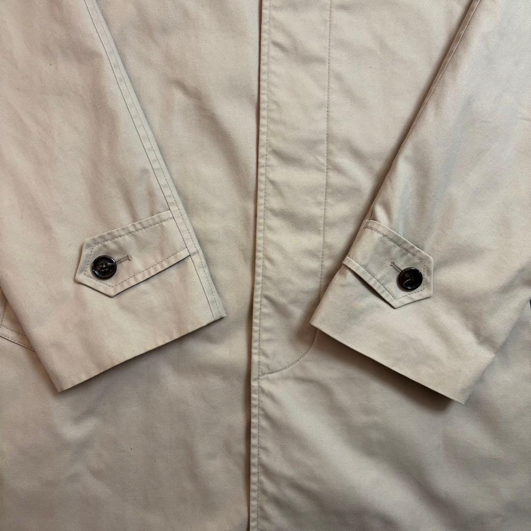 【美品】バーバリーロンドン ステンカラーコート メガ ノバチェック メンズ XL