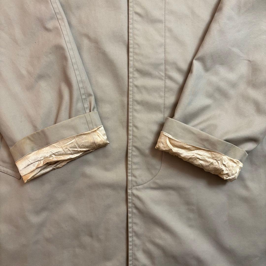 【美品】バーバリーロンドン ステンカラーコート メガ ノバチェック メンズ XL