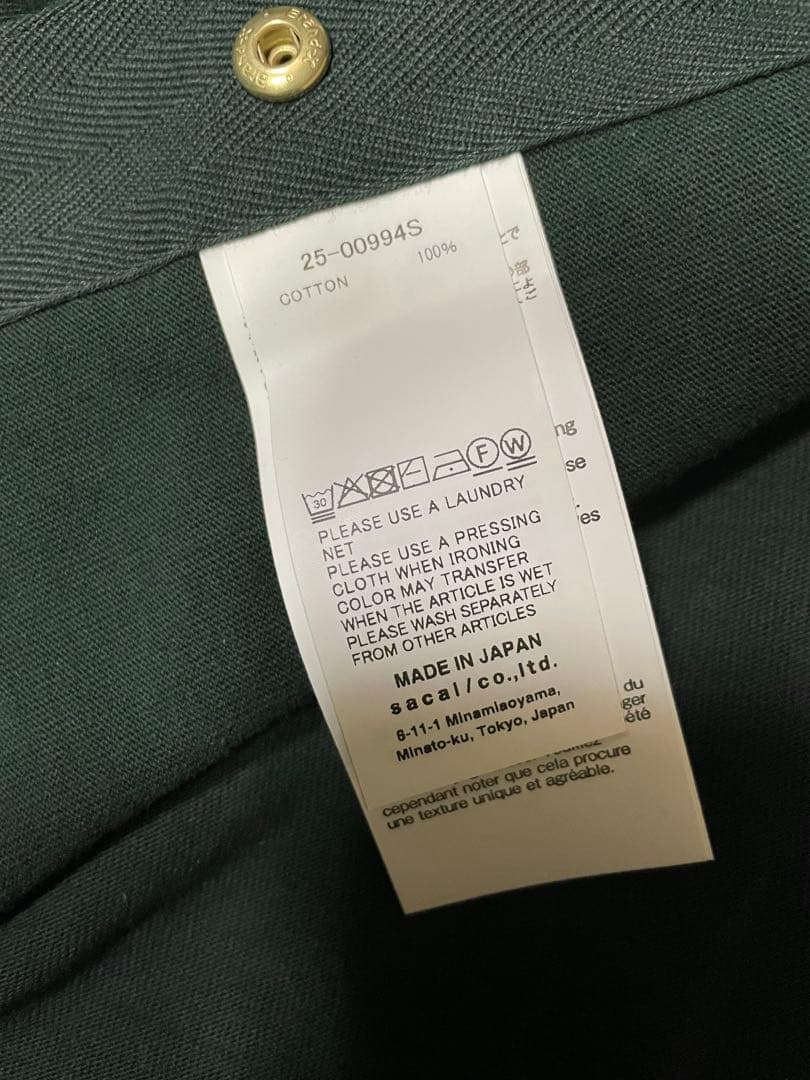 sacai x Carhartt WIP L/S ロンT Tシャツ カーハート