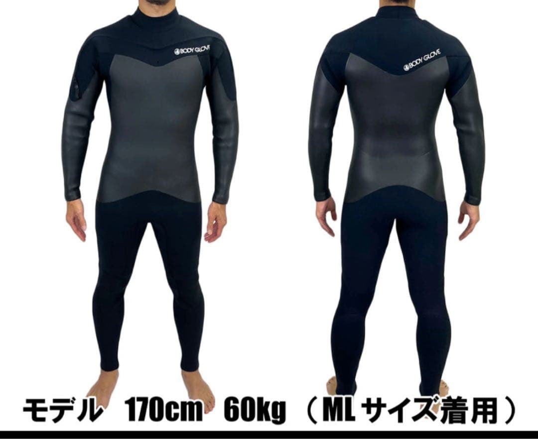 BODY GLOVE セミドライ　5/3 MLBサイズ　国内生産