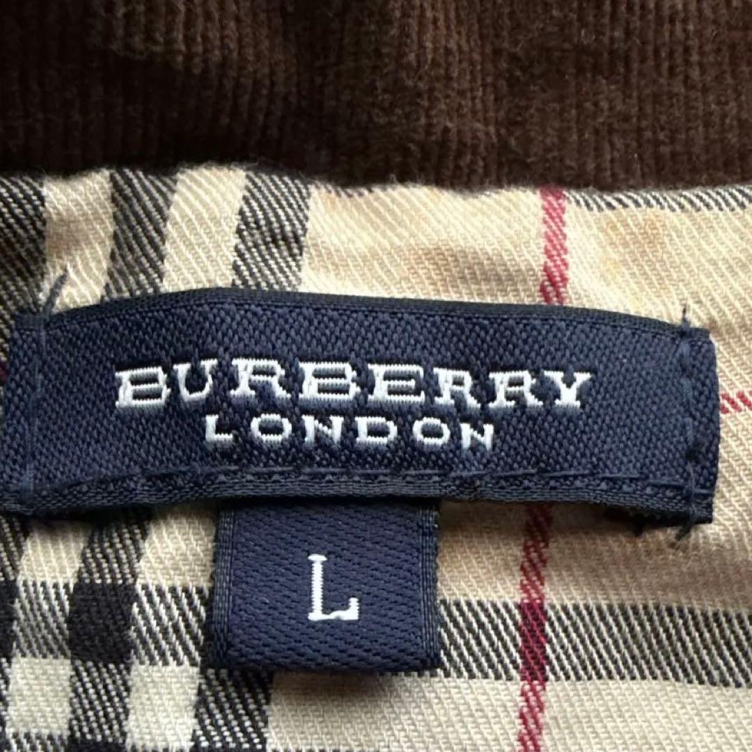 か*い様 BURBERRY コーデュロイジャケット L