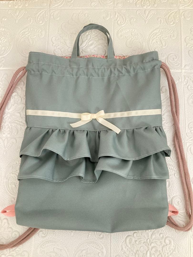 【nana様】入園入学4点セット　レッスンバッグと上履き入れと運動着袋