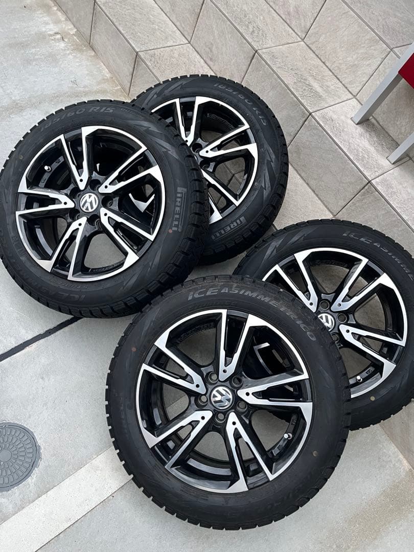 rumichad　185/60/15 スタッドレスタイヤ　ワーゲン純正④