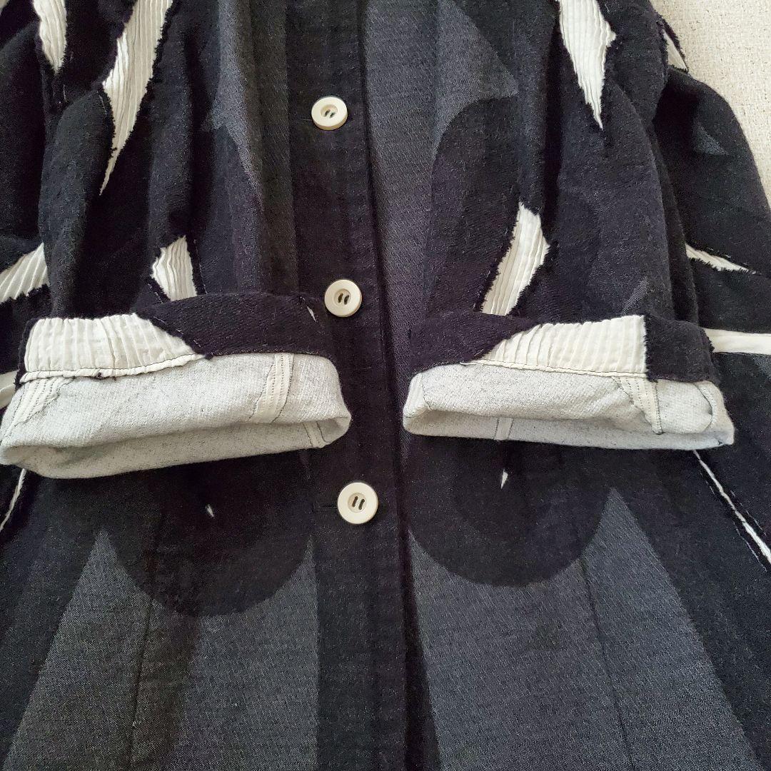 ISSEY MIYAKE イッセイミヤケ プリーツ 異素材 コート ジャケット