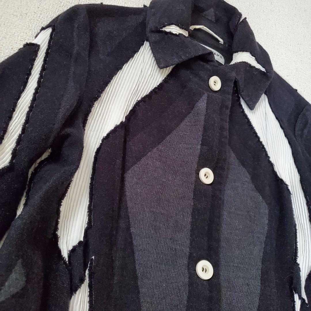 ISSEY MIYAKE イッセイミヤケ プリーツ 異素材 コート ジャケット