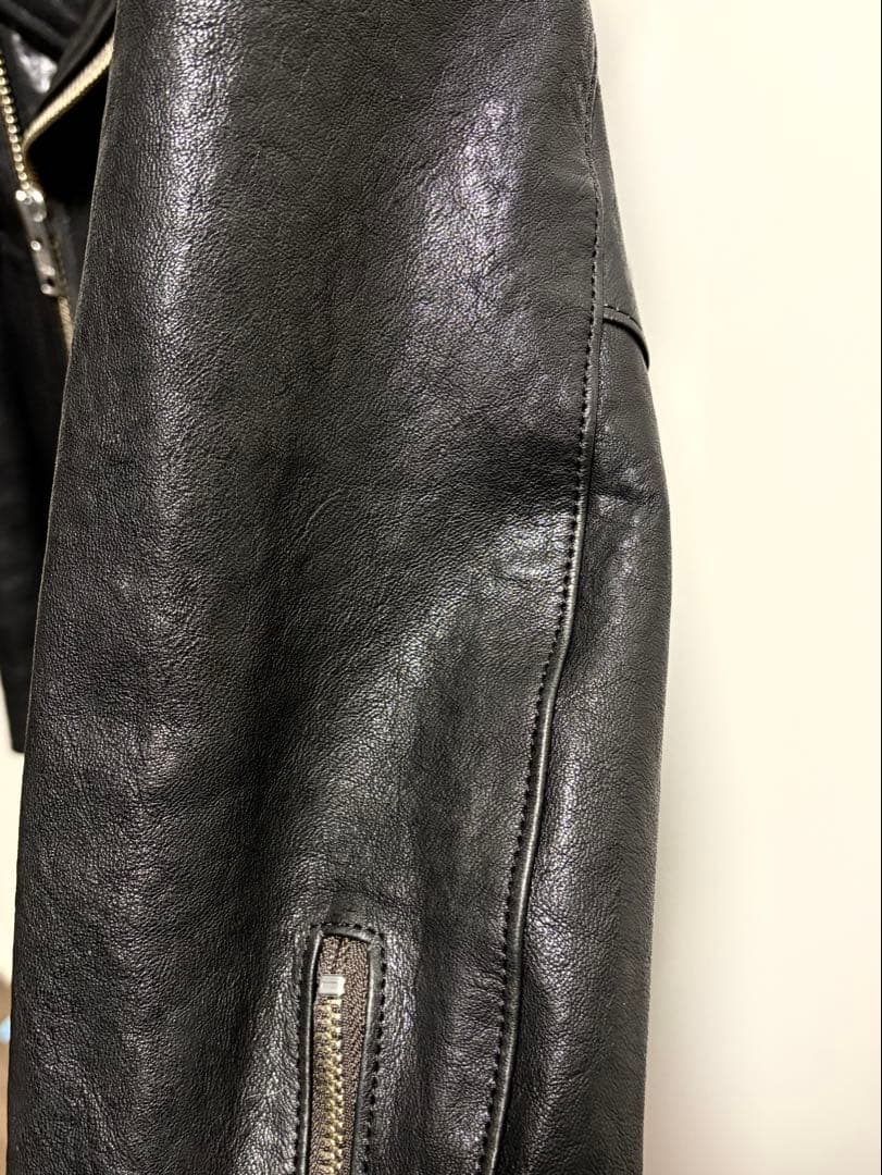 アパルトモンLisiereリジエール　ライダースジャケット 34 ブラック