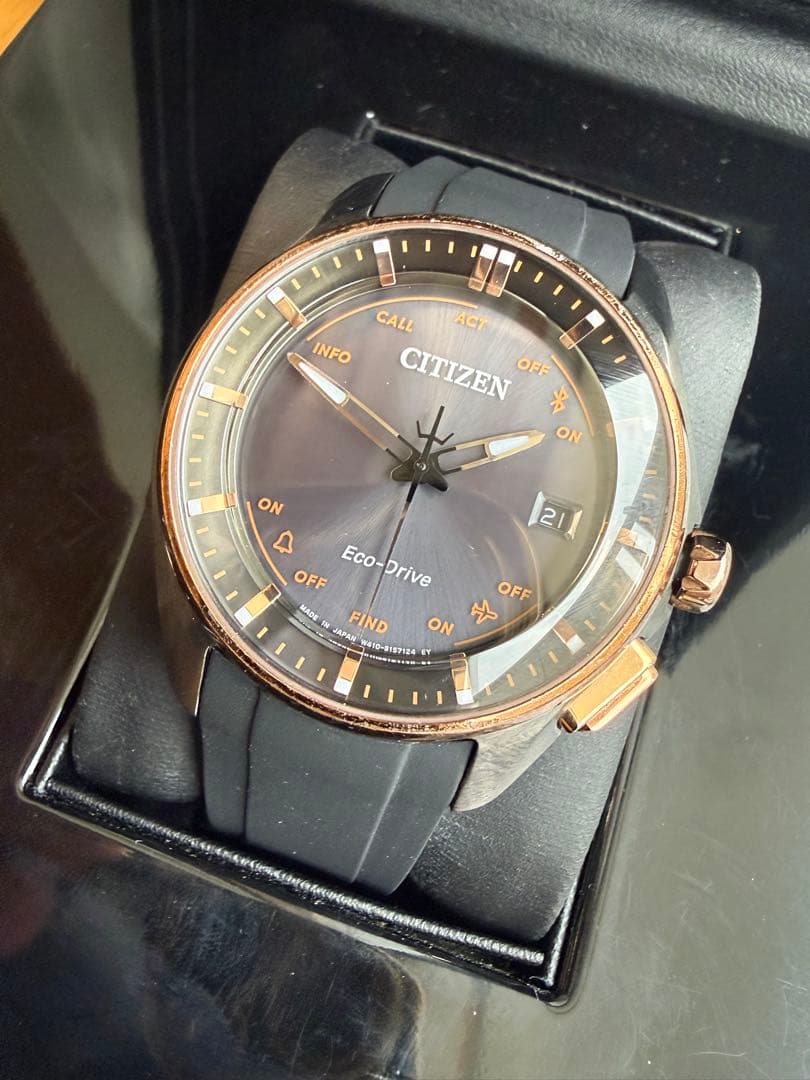 CITIZEN 極美品 シチズン 腕時計 ソーラー　Bluetooth
