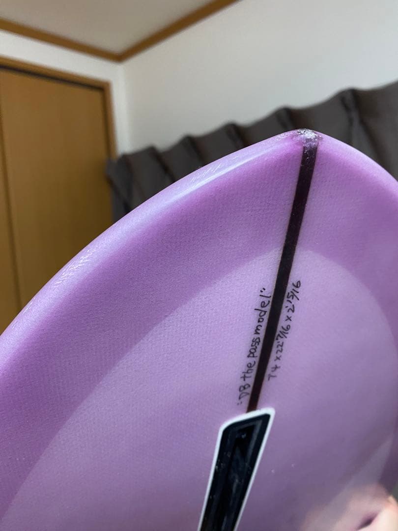 Antonyさん専用7.4 ミニロングボード　ミッドレングス　ダブルバブル