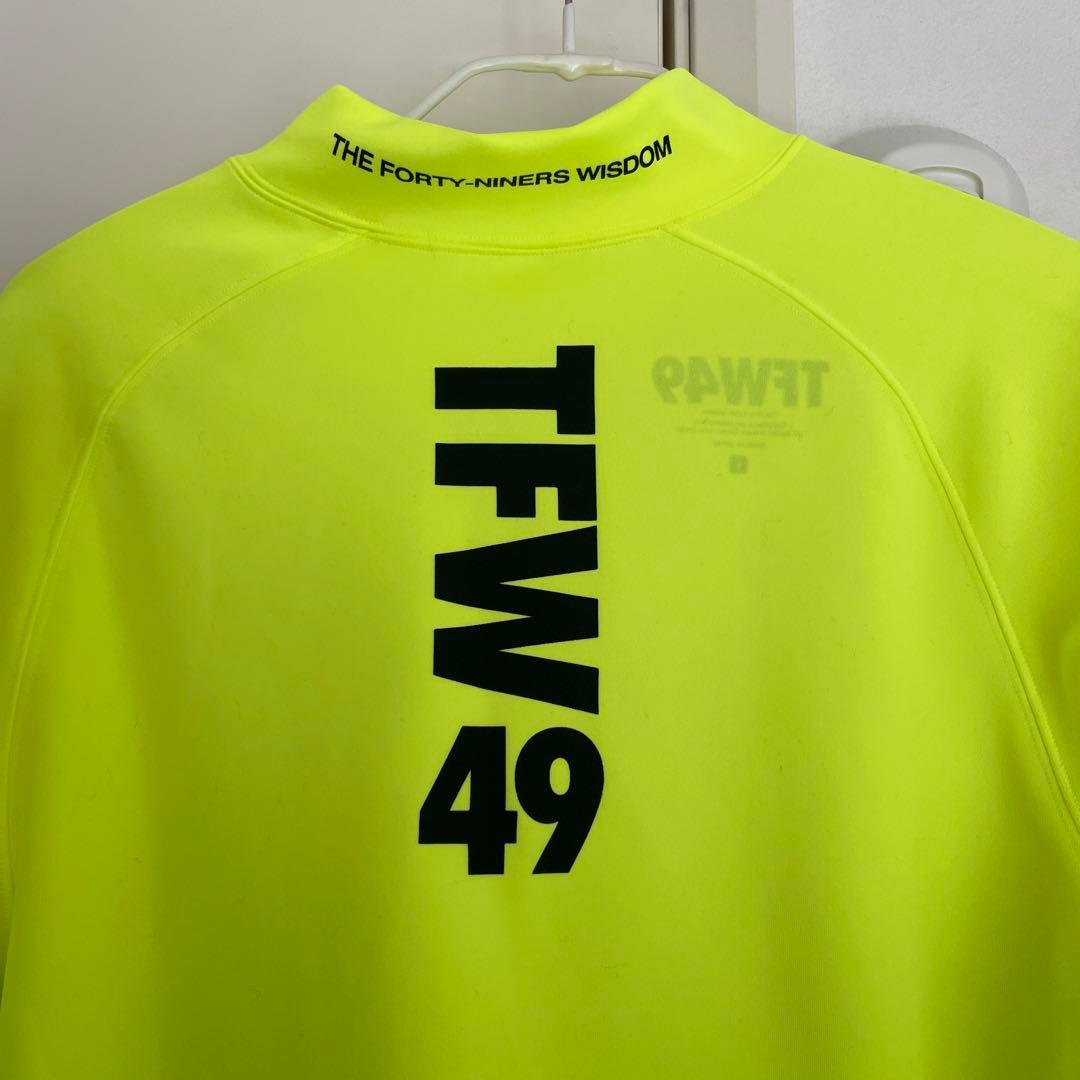 【美品】TFW49 LS MOCKNECK SIDE MESH トップス