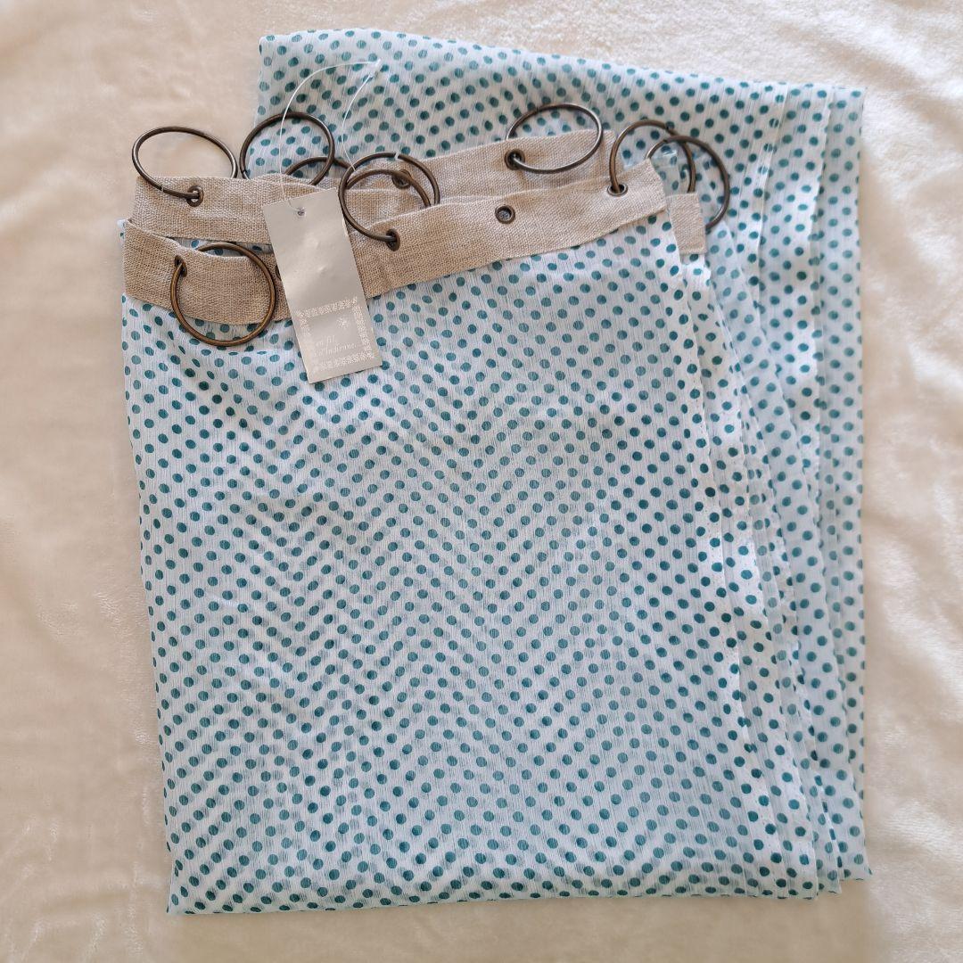 ジムシー様 オンフィルダンディエンヌ モスリン カーテン2枚セット