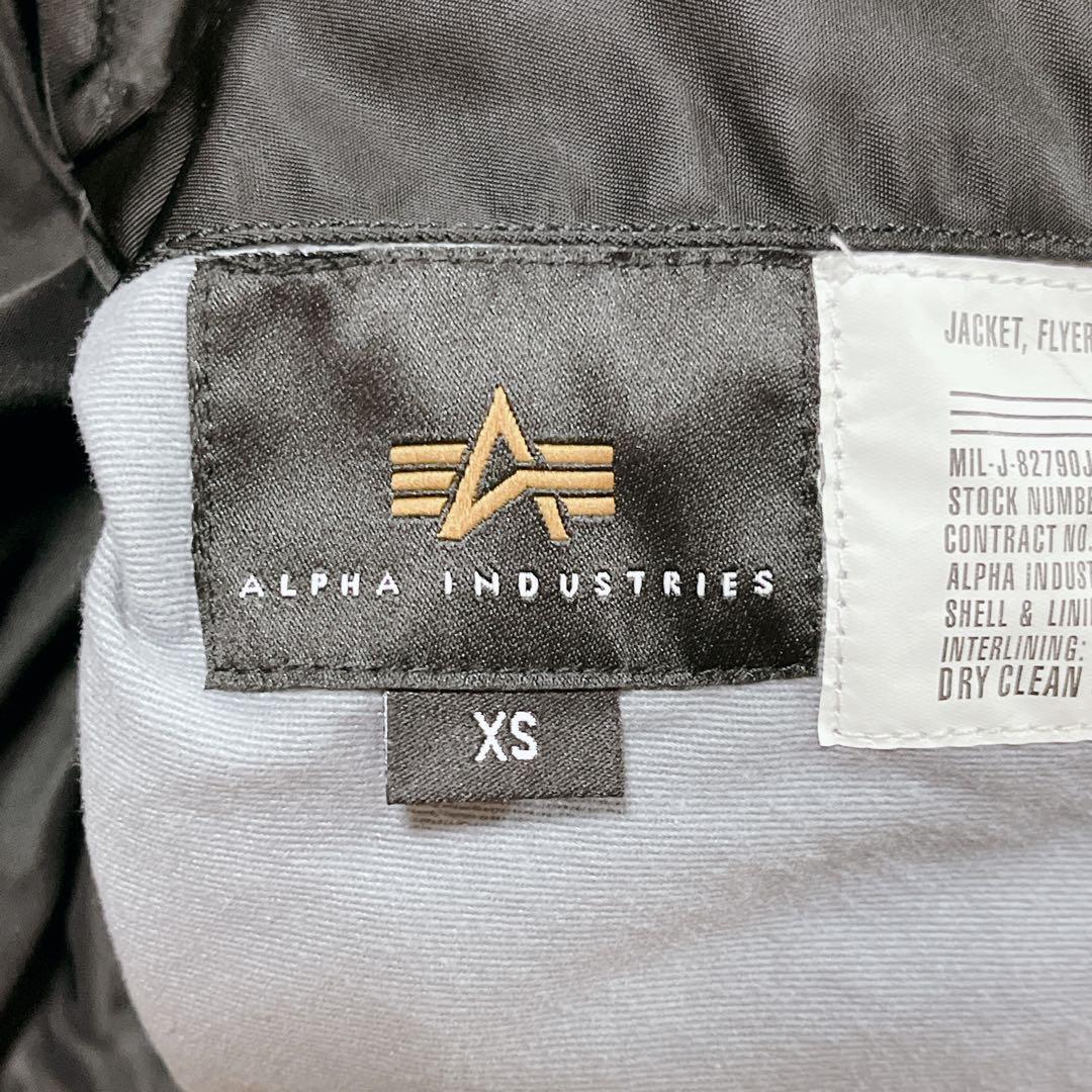 【美品】ALPHA MA-1 フライトジャケット XS USA製 希少サイズ