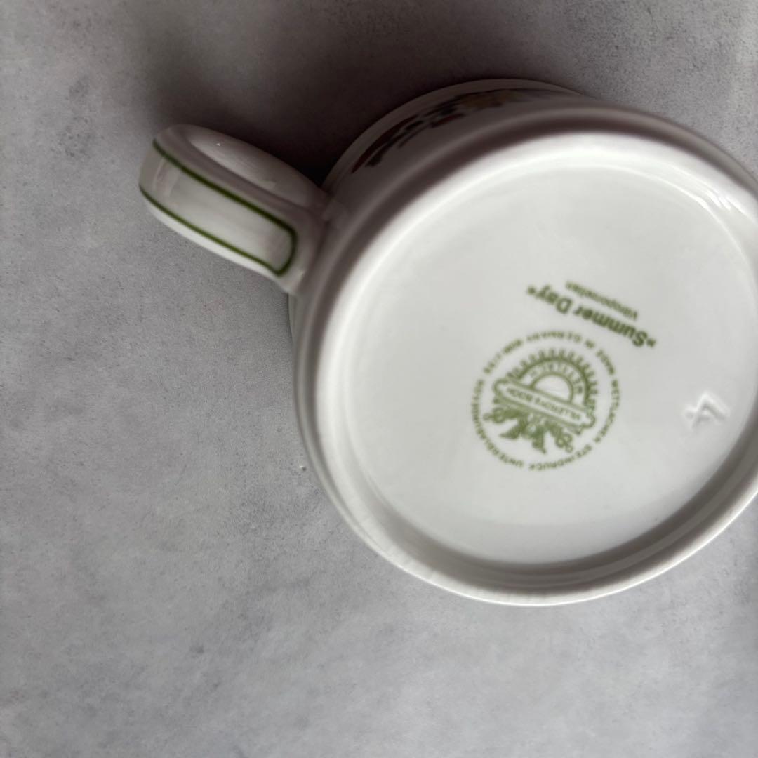 ビレロイ&ボッホ Summerday スープカップ・ソーサー 2客セット