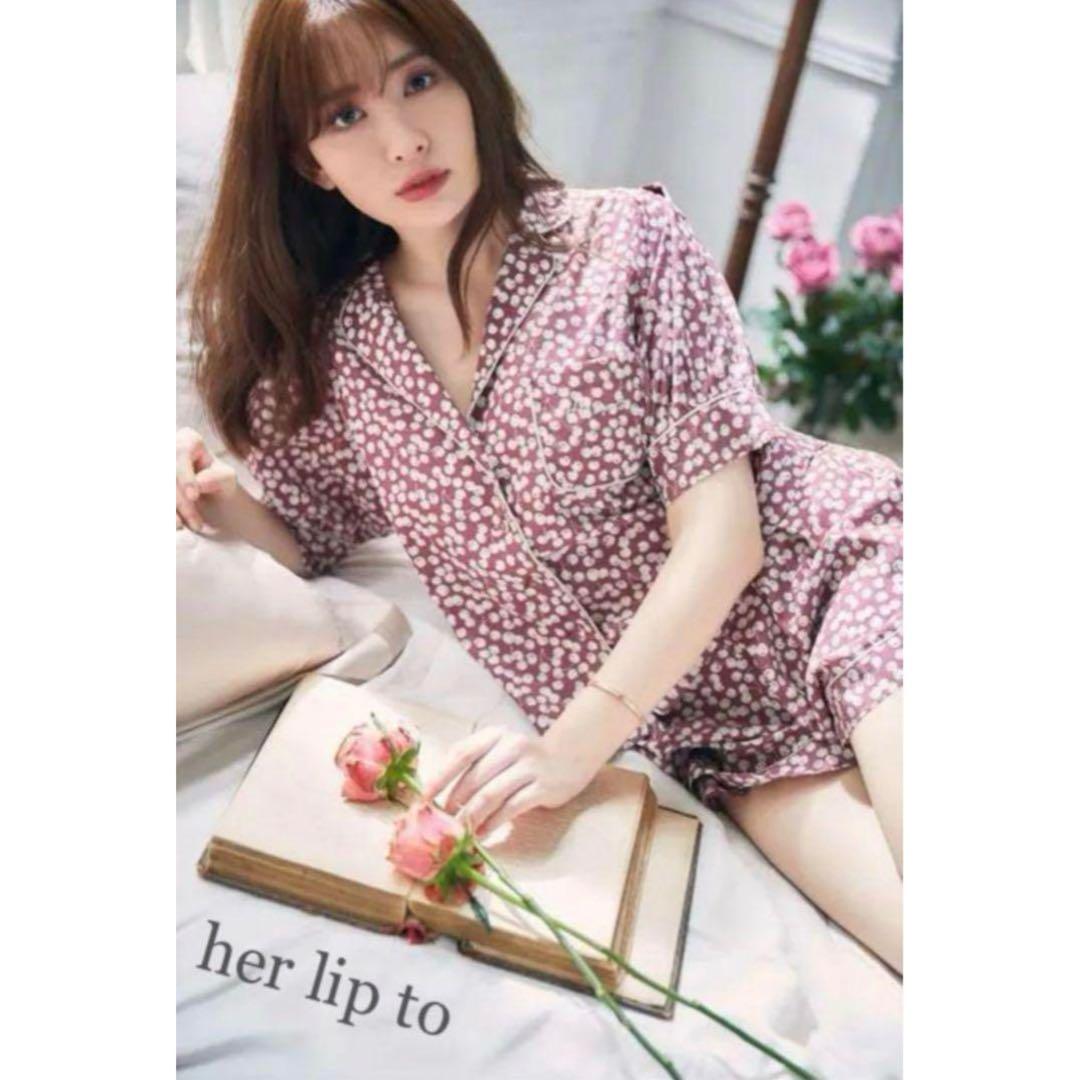 新品❤︎Herlipto Cherry Pattern PJ Set チェリー