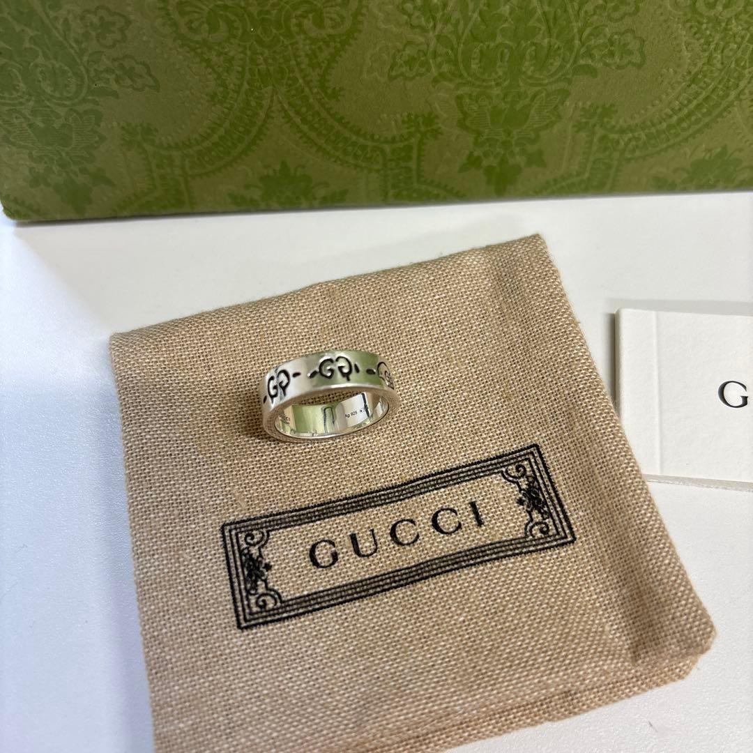 GUCCIリング シルバー925 13号