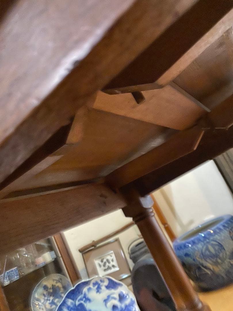 イギリスアンティーク　ドローリーフテーブル　最終価格