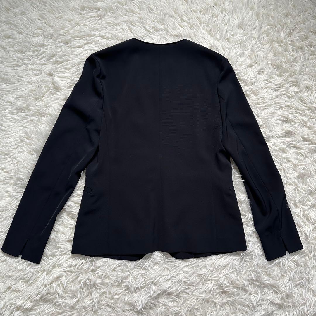 【美品】 グリーンレーベルリラクシング　サラフールノーラペルジャケット　パンツ