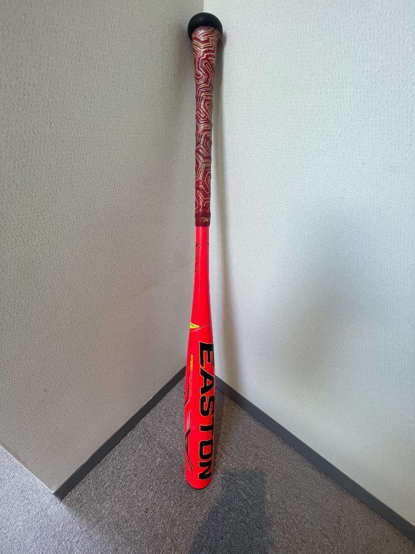 EASTON 軟式バット 赤
