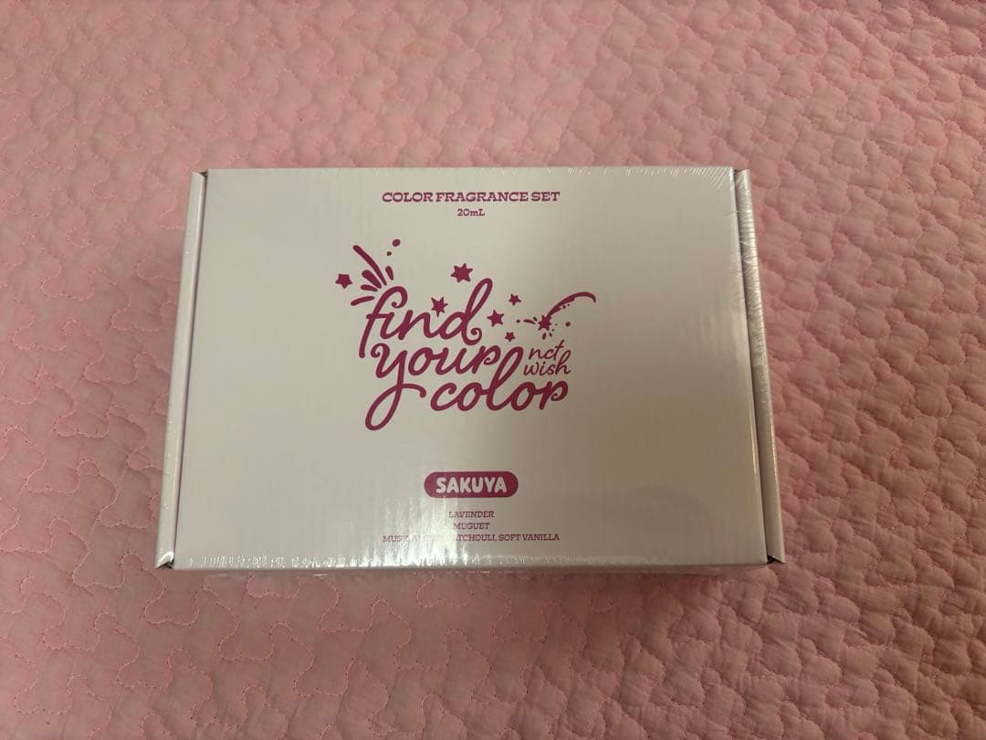 NCT WISH FIND YOUR COLOR フレグランス 香水 サクヤ