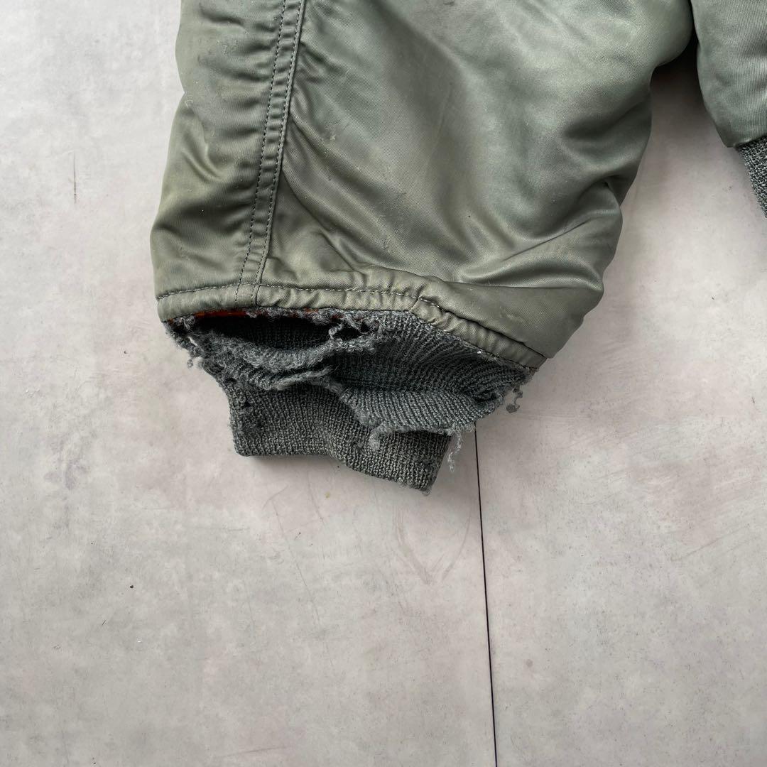 70s USAF 米軍実物　Ma-1 フライトジャケット