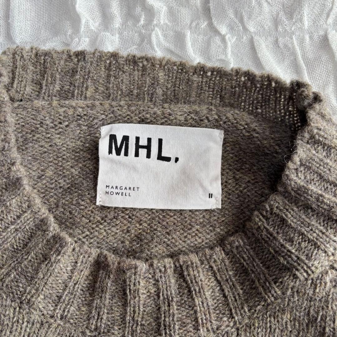 【美品】 マーガレットハウエル MHL. 近年モデル ニット プルオーバー