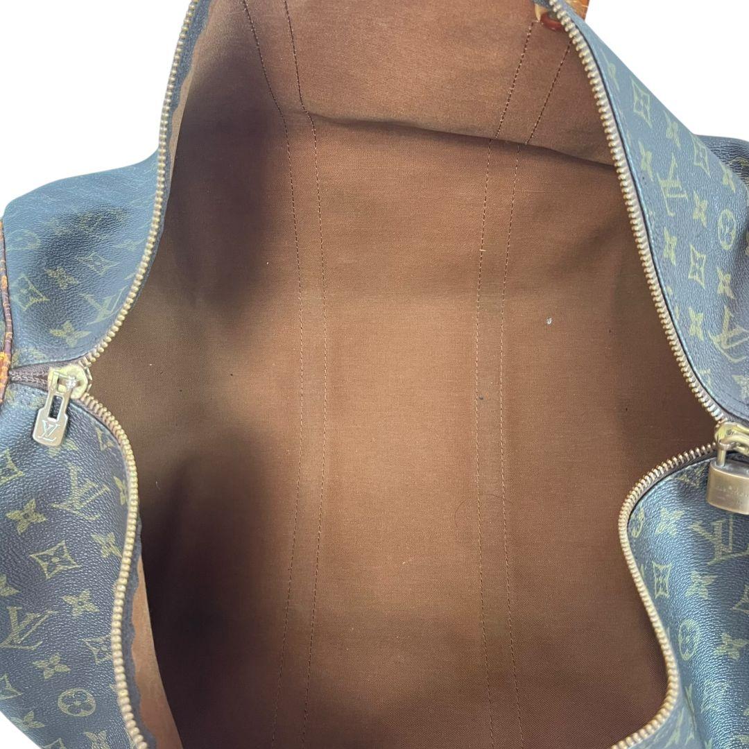 【鑑定済】ルイヴィトン　モノグラム　キーポル55　ボストンバッグ　旅行用バッグ