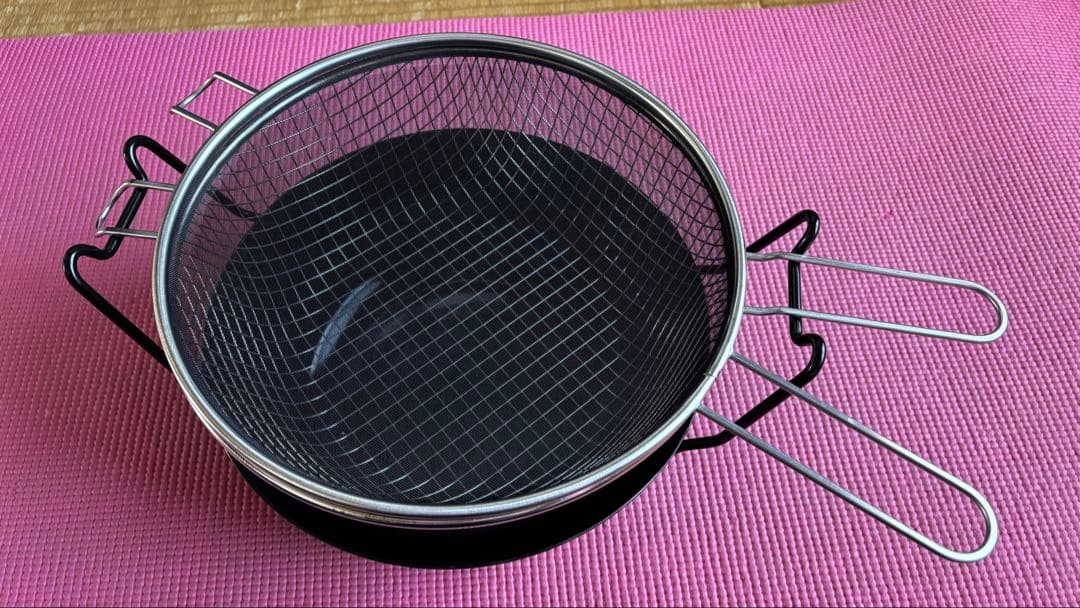 la base ラバーゼ 鉄揚げ鍋 28cm 3点セット LB-099 有元葉子